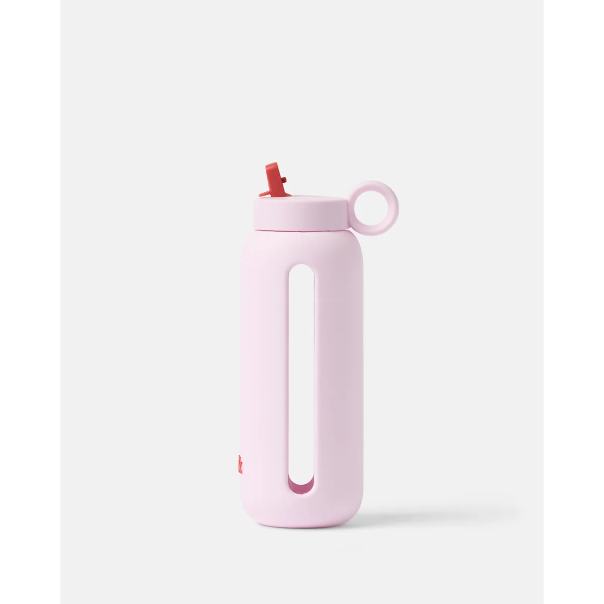 Bink Kids Bottle in Strawberry (erdbeerrosa), Kinder-Trinkflasche aus Glas