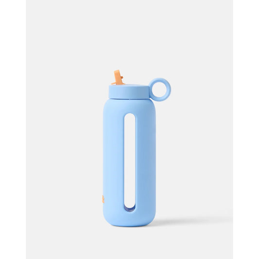 Bink Kids Bottle in Surf (hellblau), Kinder-Trinkflasche aus Glas