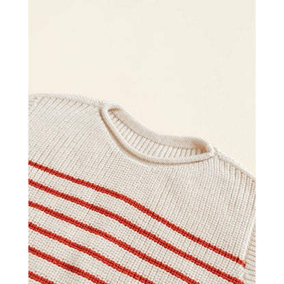 Kids Vest Harvey | Cream + Red