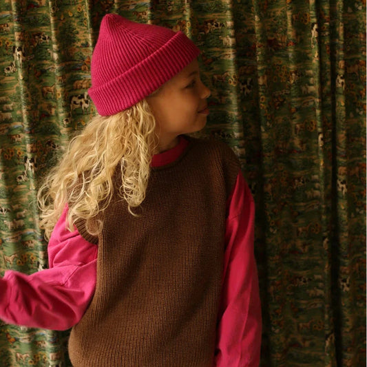 Kids Vest Harvey | Mocha