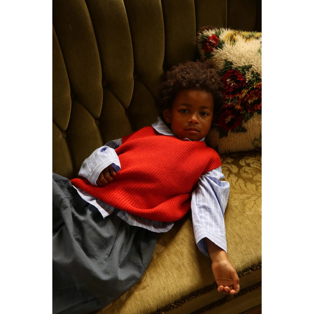 Gilet Bambino Harvey | Red