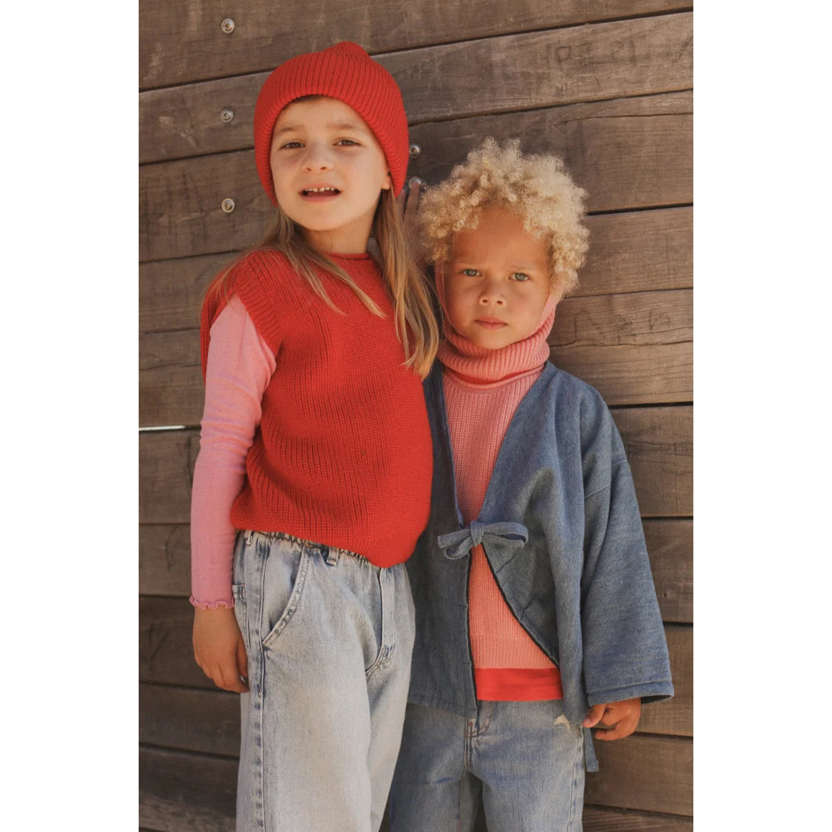 Gilet Bambino Harvey | Red