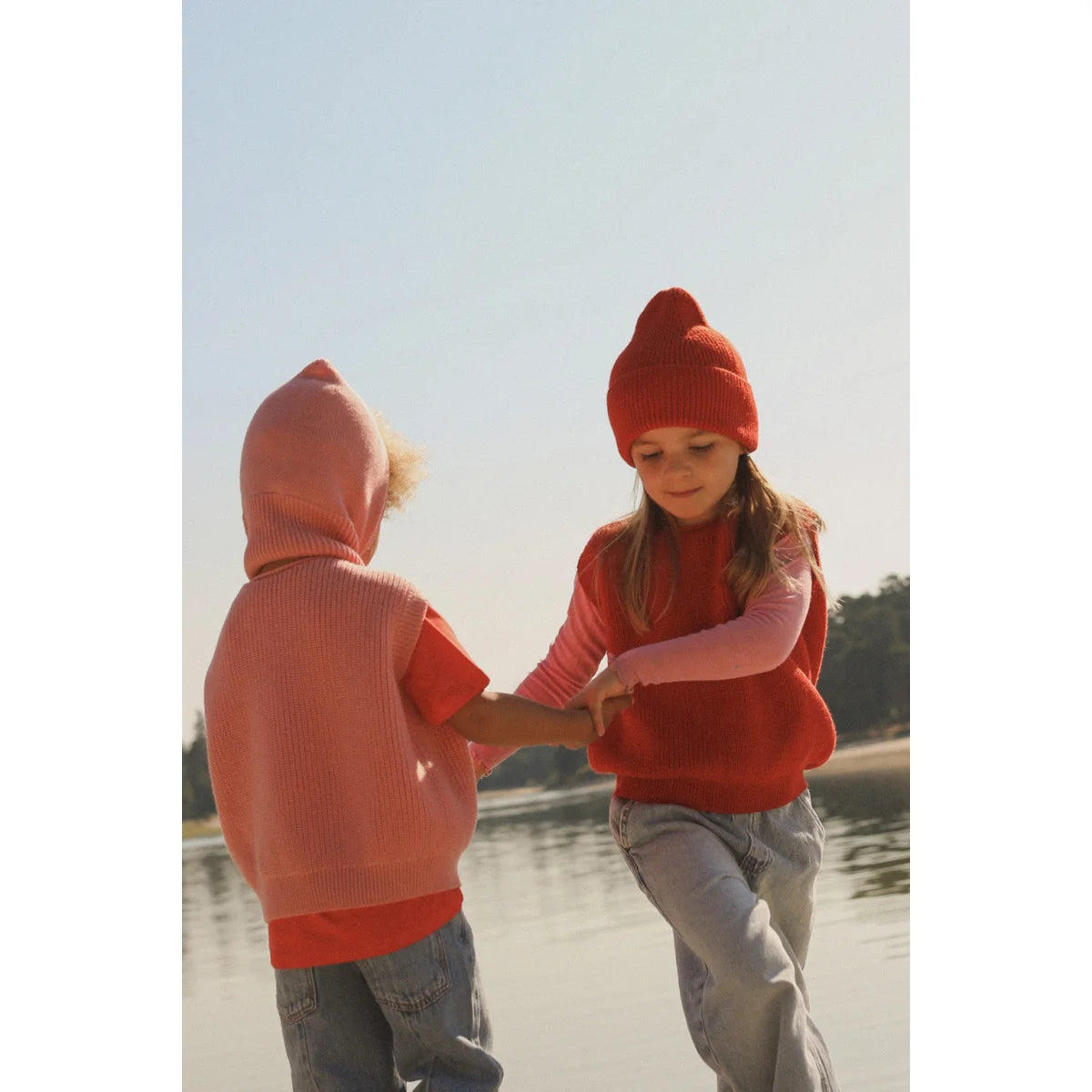 Gilet Bambino Harvey | Red