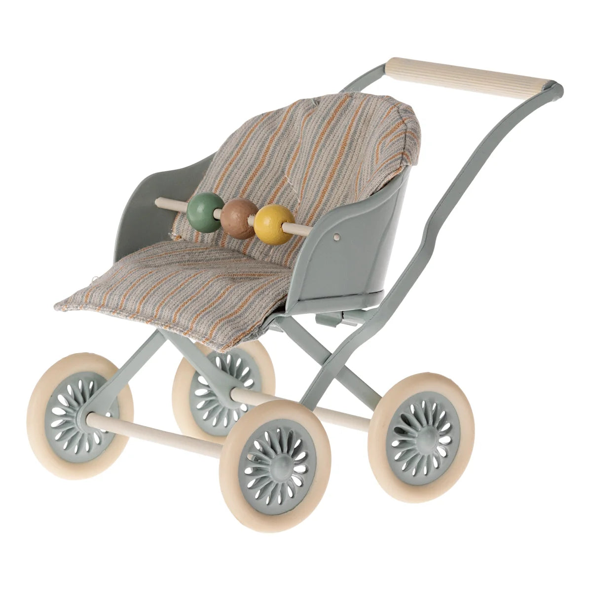 Maileg Kinderwagen Babymaus Blau