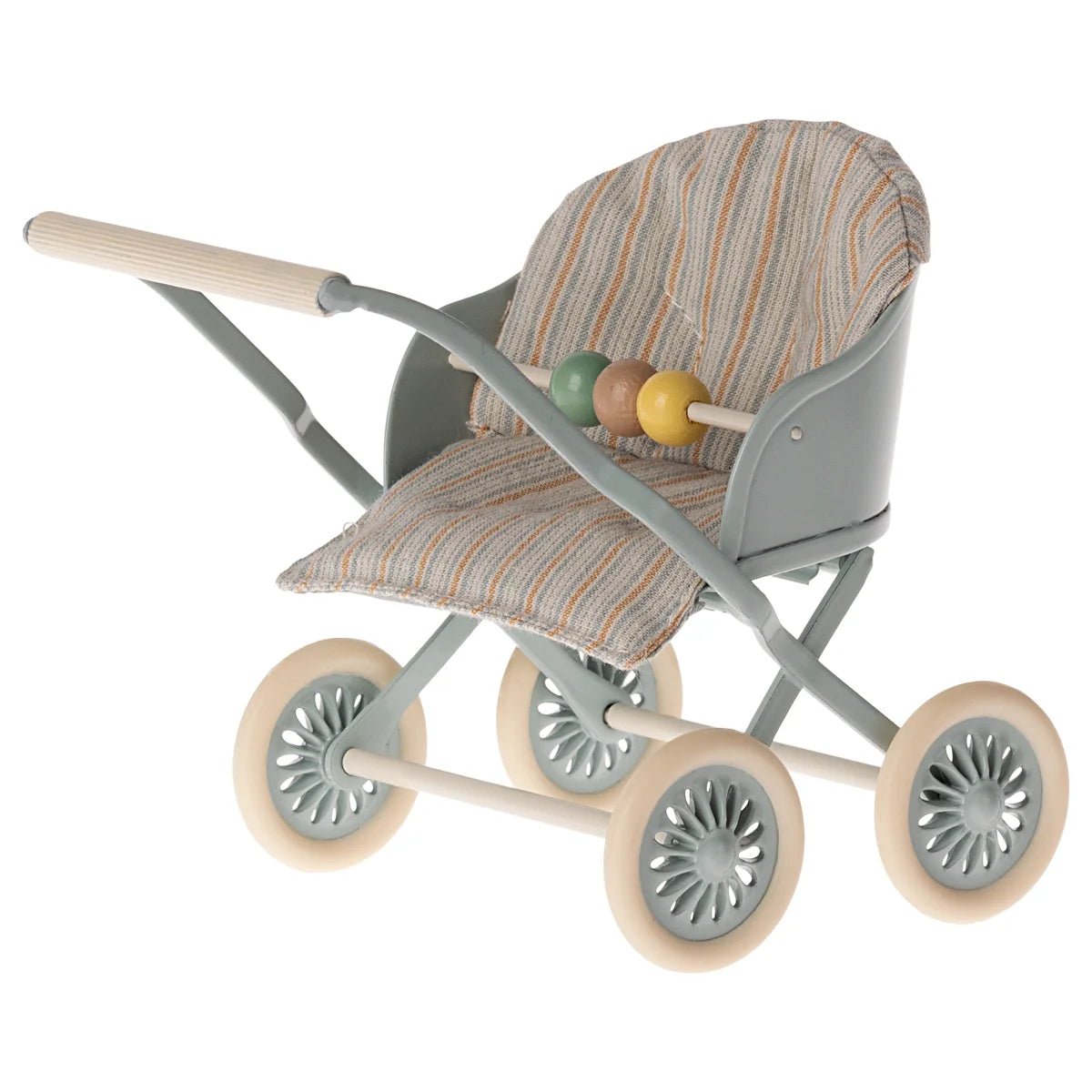 Maileg Kinderwagen Babymaus Blau