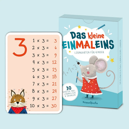Rüsselfuchs Das kleine Einmaleins Lernkarten für Kinder