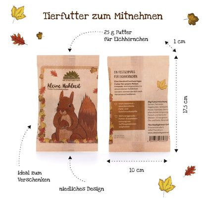 Kleine Mahlzeit Eichhörnchenfutter von DIE STADTGÄRTNER