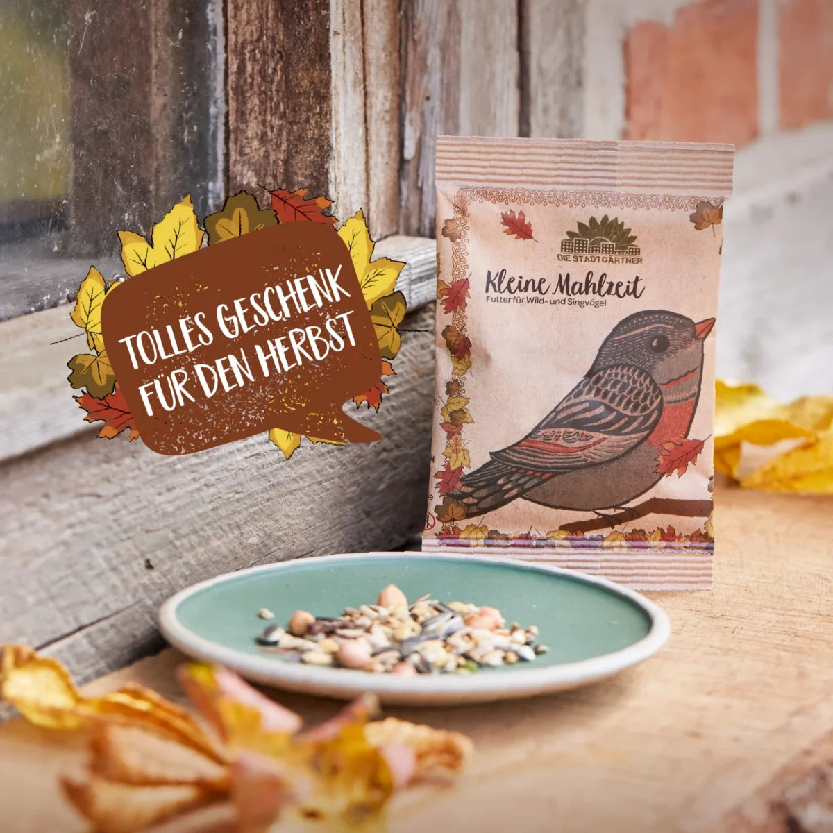 Kleine Mahlzeit Vogelfutter von DIE STADTGÄRTNER