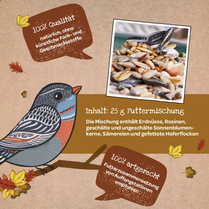 Kleine Mahlzeit Vogelfutter von DIE STADTGÄRTNER