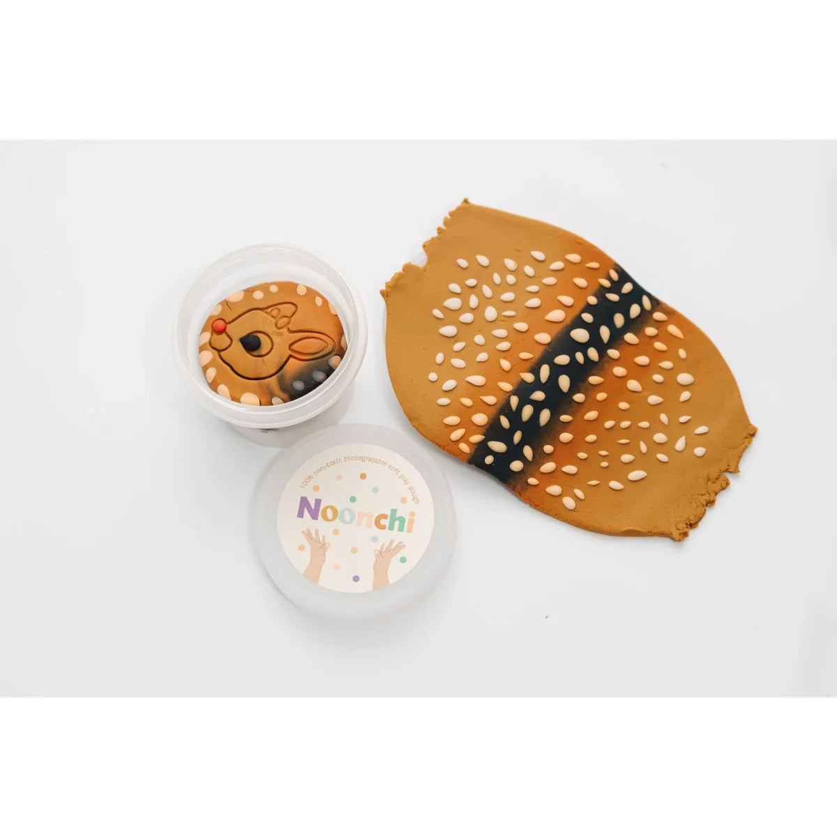 Noonchi Organics Knete Bambi Braun – Bild 3