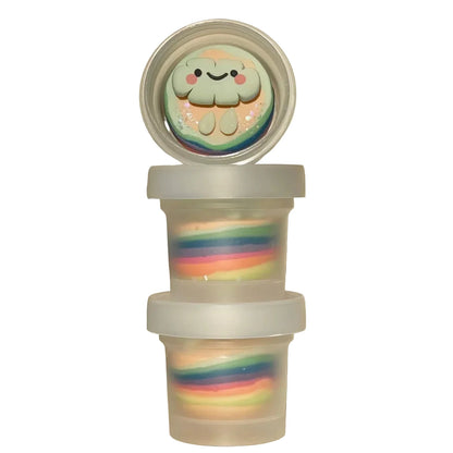 Noonchi Organics Knete Cutie Cloud Rainbow Mehrfarbig – Bild 2