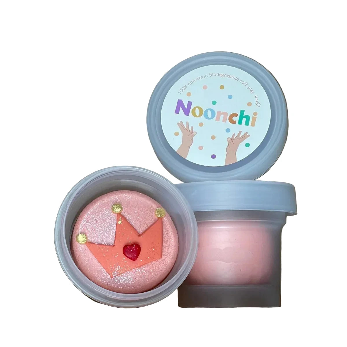 Noonchi Organics Knete Princess Pink Tiara Rosa – Bild 1
