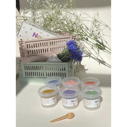 Noonchi Organics Knete Set Botanical 6 x 100 g – Bild 8