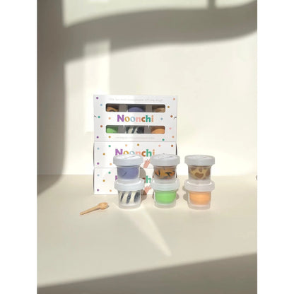 Noonchi Organics Knete Set Animalistic 6 x 100 g – Bild 5