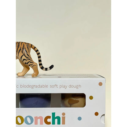 Noonchi Organics Knete Set Animalistic 6 x 100 g – Bild 7