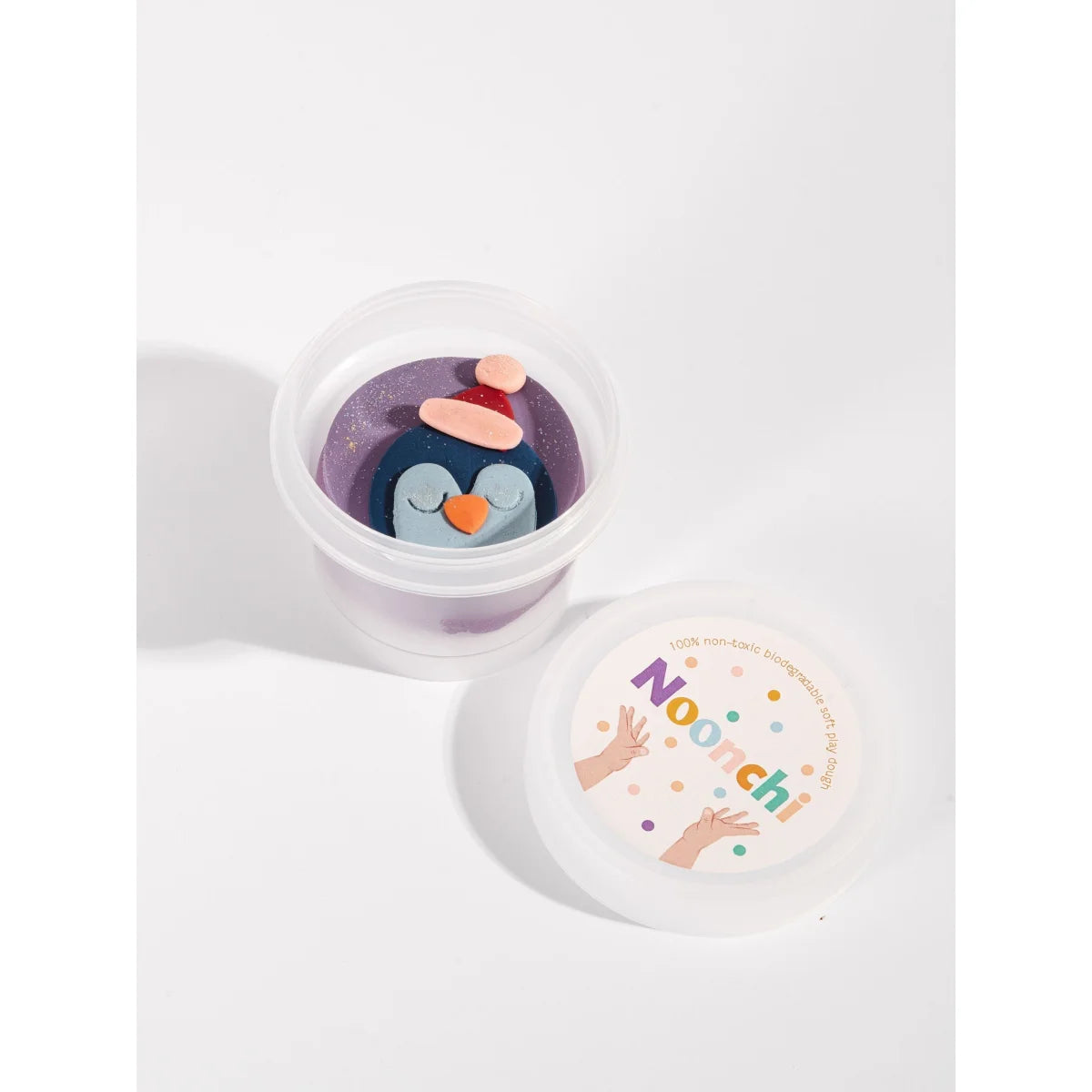 Noonchi Organics Knete Set Winter Wonderland 6 x 100 g – Bild 6