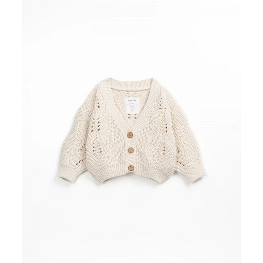 Play Up Knitted Cardigan | Fiber - Cardigan