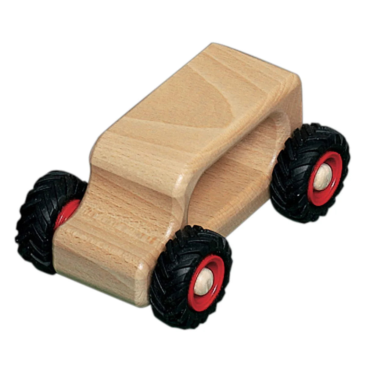 fagus Knubbelauto Oldie aus Buchenholz, 13 cm