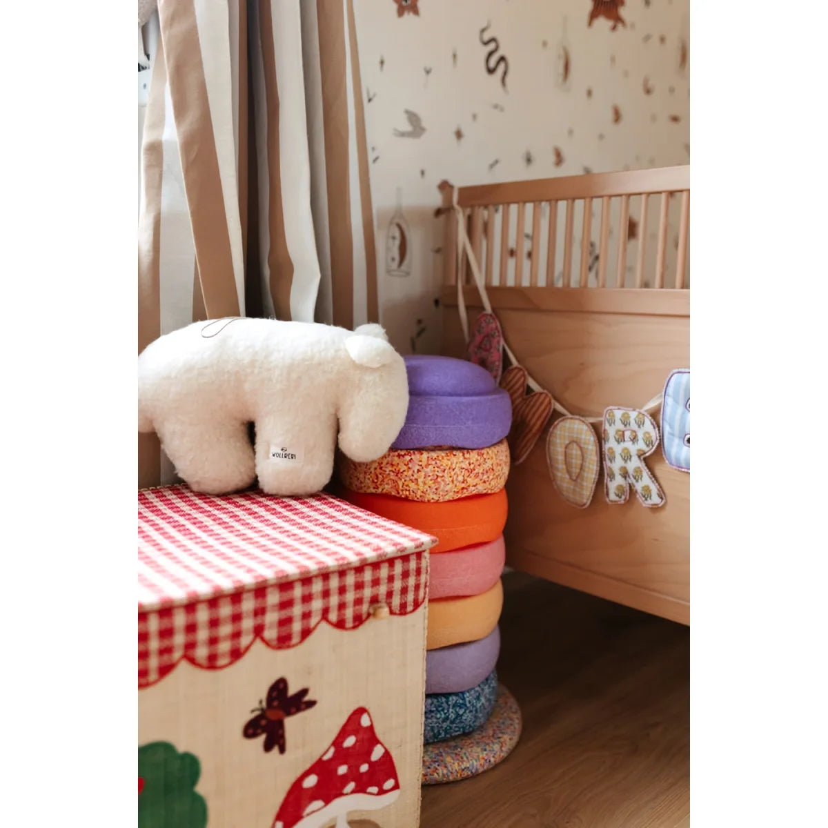 Peluche mouton Heidi | Crème