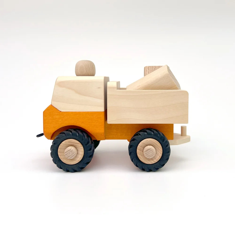 Holzspielzeug Lastwagen ARTHUR für Kinder, langlebiges und umweltfreundliches Spielzeug