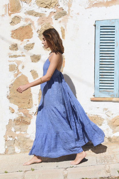 Leinen Kleid Alma | Jasmin - Frauenkleider