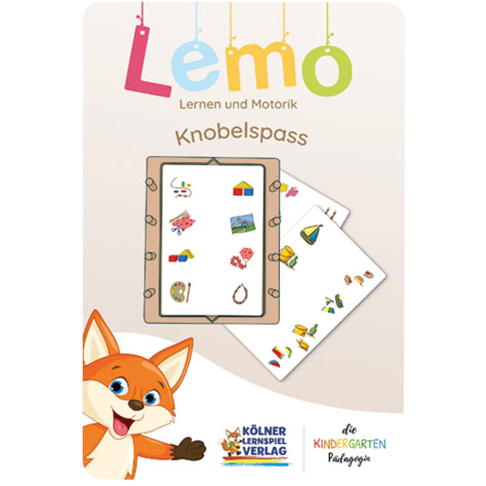 Lemo Kartensatz Knobelspass vom Kölner Lernspielverlag