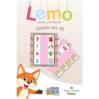Lemo Kartensatz Zählen bis 20 vom Kölner Lernspielverlag
