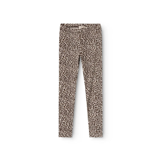 MarMar Copenhagen Leo Leg Leggings Dark Brown Leo