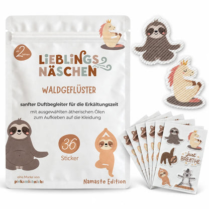 pieksmichnicht lieblingsnäschen Duftsticker NAMASTE Edition