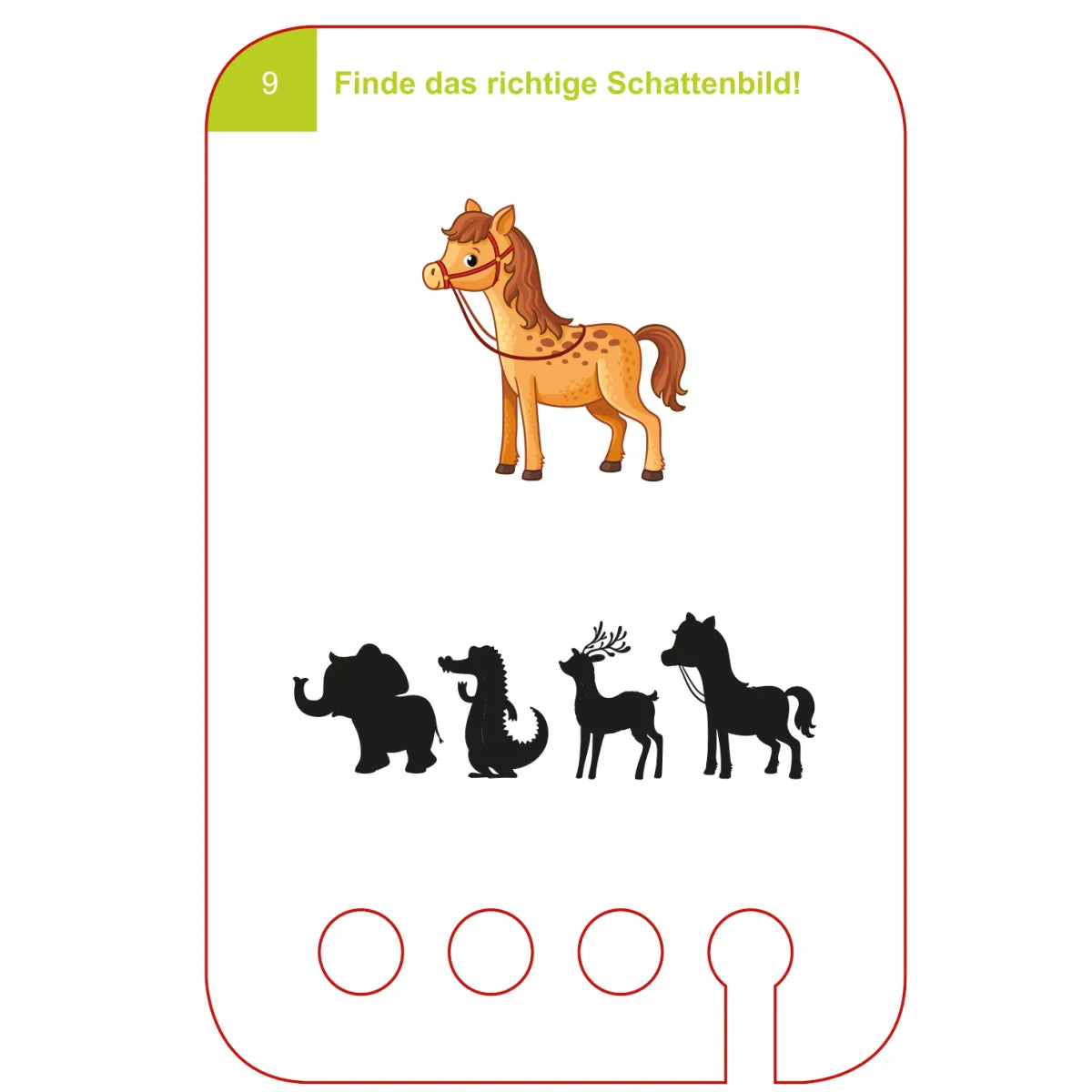 Lochkasten Kartensatz Erste Schattenspiele vom Kölner Lernspielverlag - Detailansicht 2