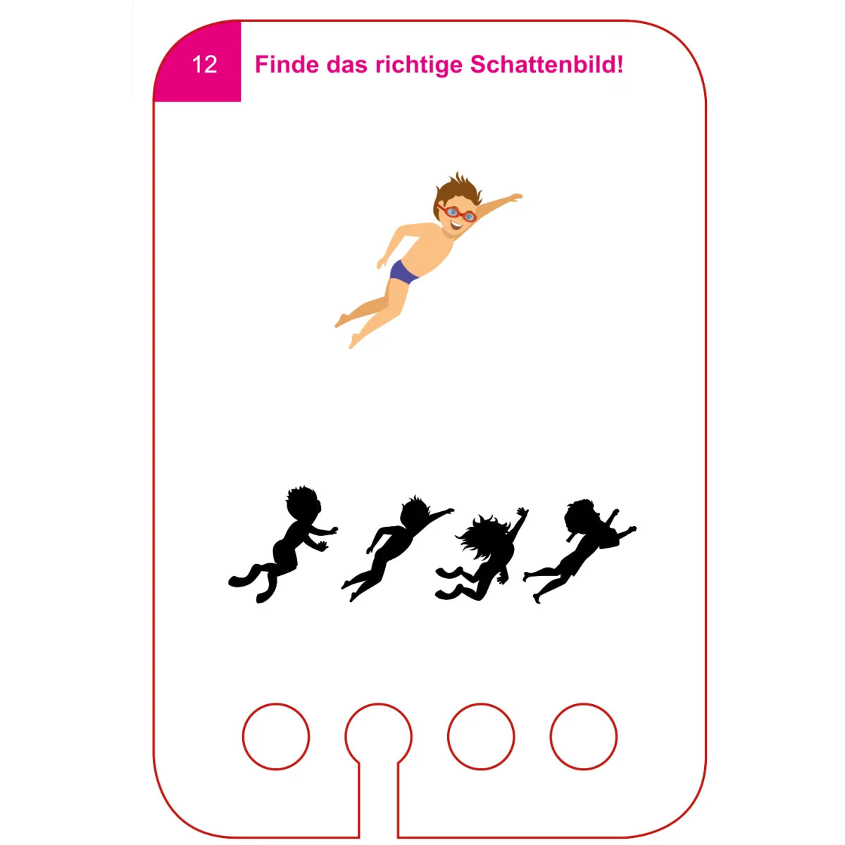 Lochkasten Kartensatz Schattenrätsel vom Kölner Lernspielverlag - Detailansicht 2