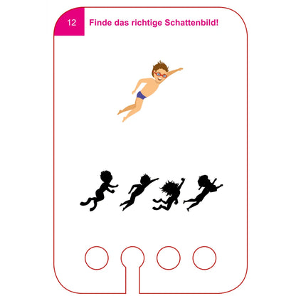 Lochkasten Kartensatz Schattenrätsel vom Kölner Lernspielverlag - Detailansicht 2