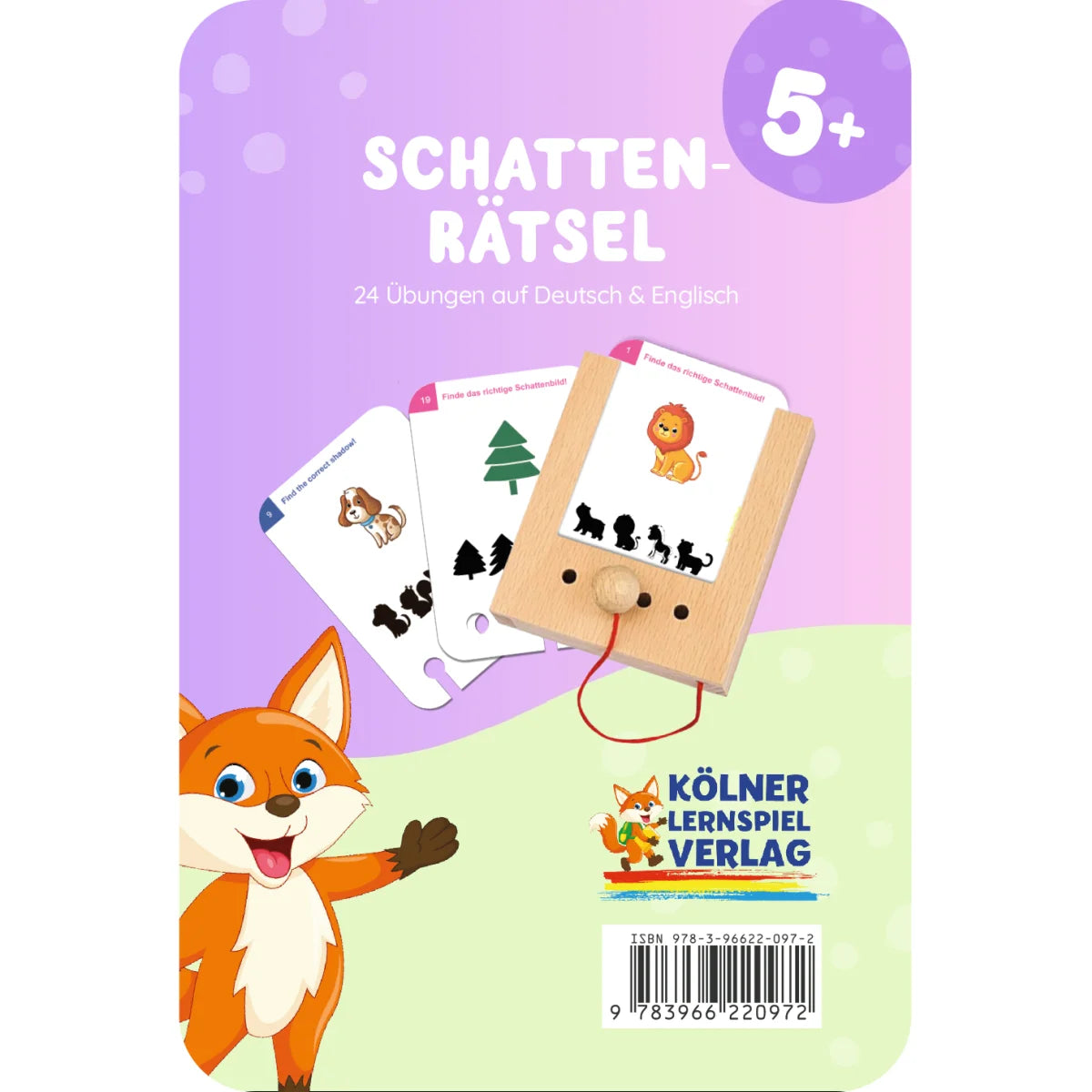 Lochkasten Kartensatz Schattenrätsel vom Kölner Lernspielverlag
