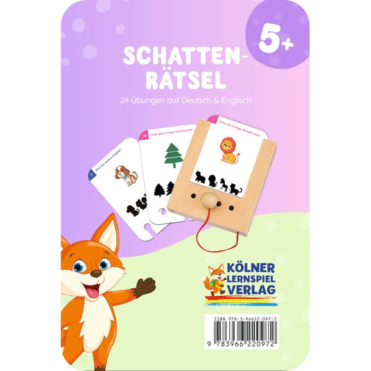 Lochkasten Kartensatz Schattenrätsel vom Kölner Lernspielverlag