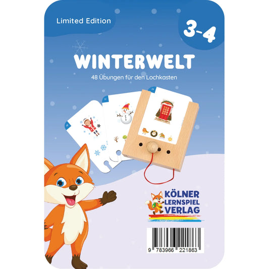 Lochkasten Kartensatz Winterwelt vom Kölner Lernspielverlag