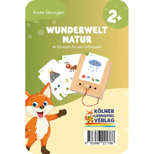 Lochkasten Kartensatz Wunderwelt Natur vom Kölner Lernspielverlag