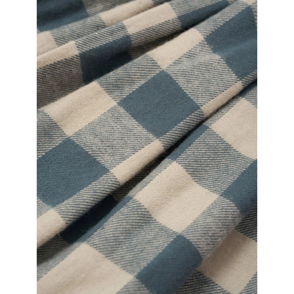 Organic Zoo Lodge Pants Fog Blue Gingham