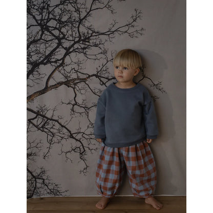 Lodge Pants | Fog Blue Gingham