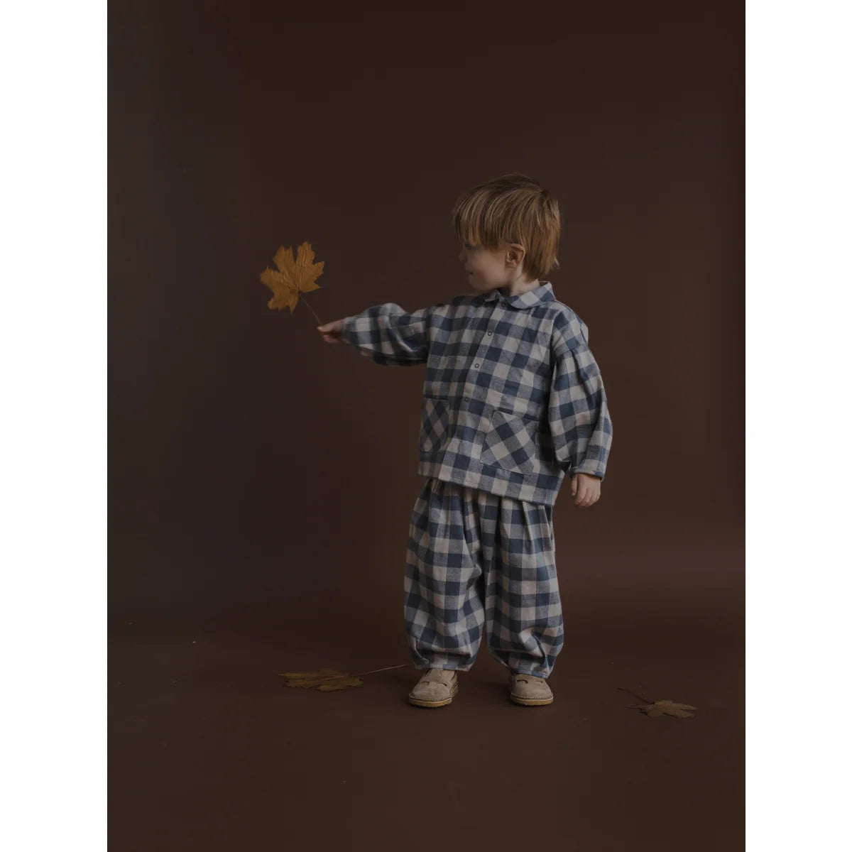 Lodge Shirt | Fog Blue Gingham