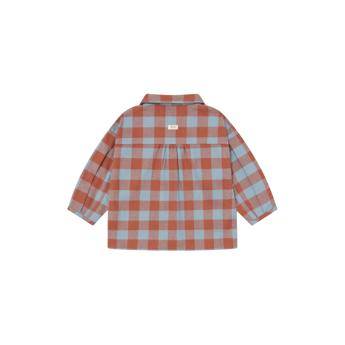 Organic Zoo Lodge Shirt Maple Gingham Brusttasche