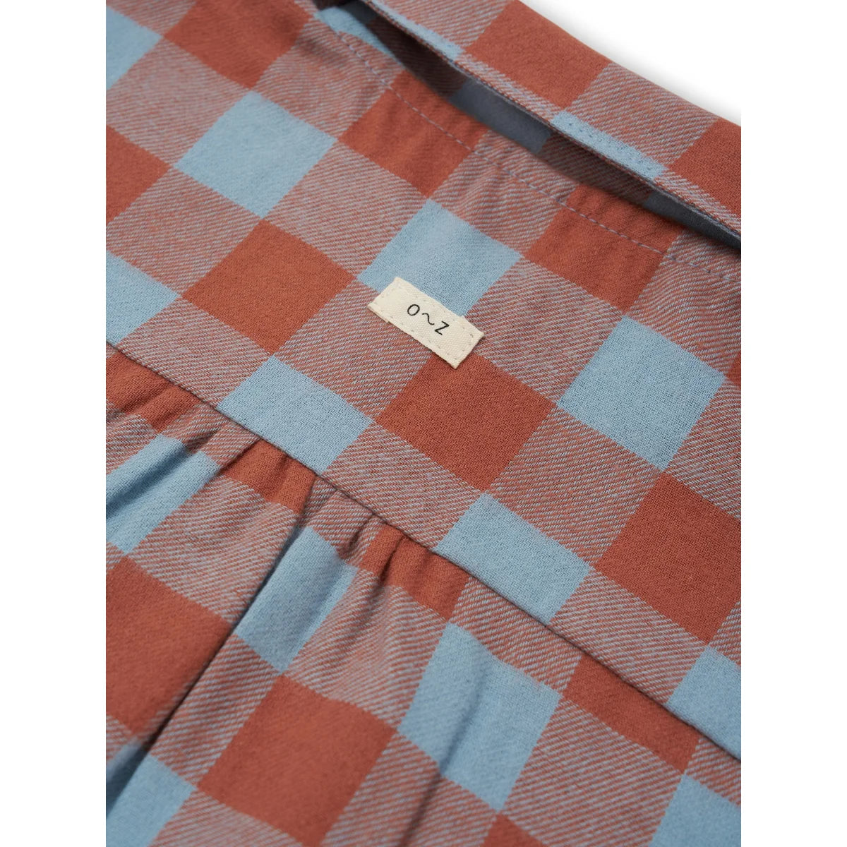 Organic Zoo Lodge Shirt Maple Gingham