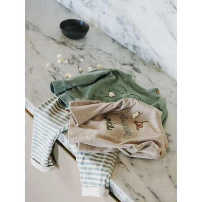 Snug Longsleeve Be super nice in Grün – Ansicht 4