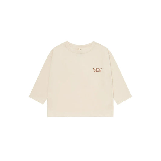 Organic Zoo Longsleeve Earthy Heart Print