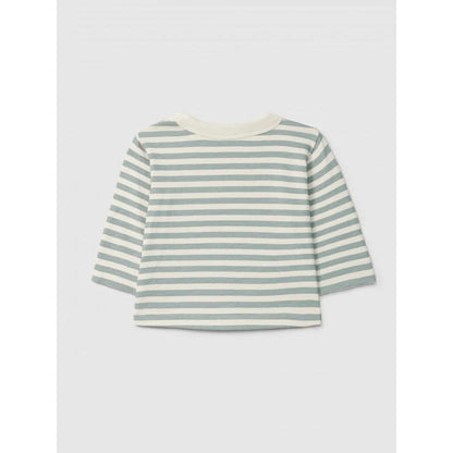 Snug Longsleeve gestreift in Grün – Ansicht 2
