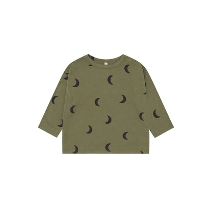 Organic Zoo Longsleeve Pine Midnight Print