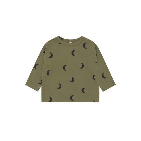 Organic Zoo Longsleeve Pine Midnight Print