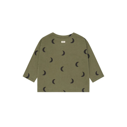 Organic Zoo Longsleeve Pine Midnight Detail
