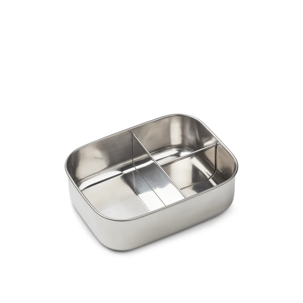Edelstahl-Bento-Box mit vier Fächern für Lunchbox Arthur around the world Sandy