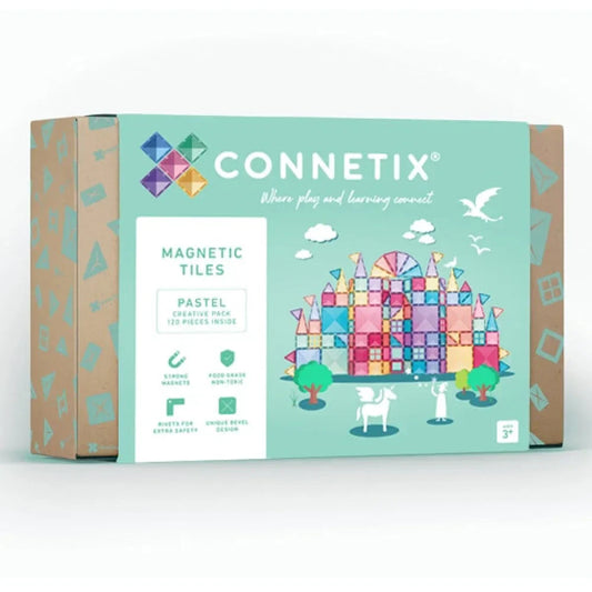 Connetix Magnetbausteine | Creative Pack Pastel 120 Stk