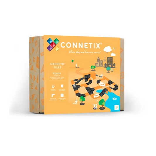 Produktbox für Connetix Magnetbausteine Ramps & Intersections Pack 16 Stk